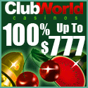 Club World Online Casino - US  an ZAR players welcome
