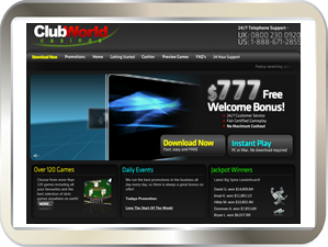 club world casino login